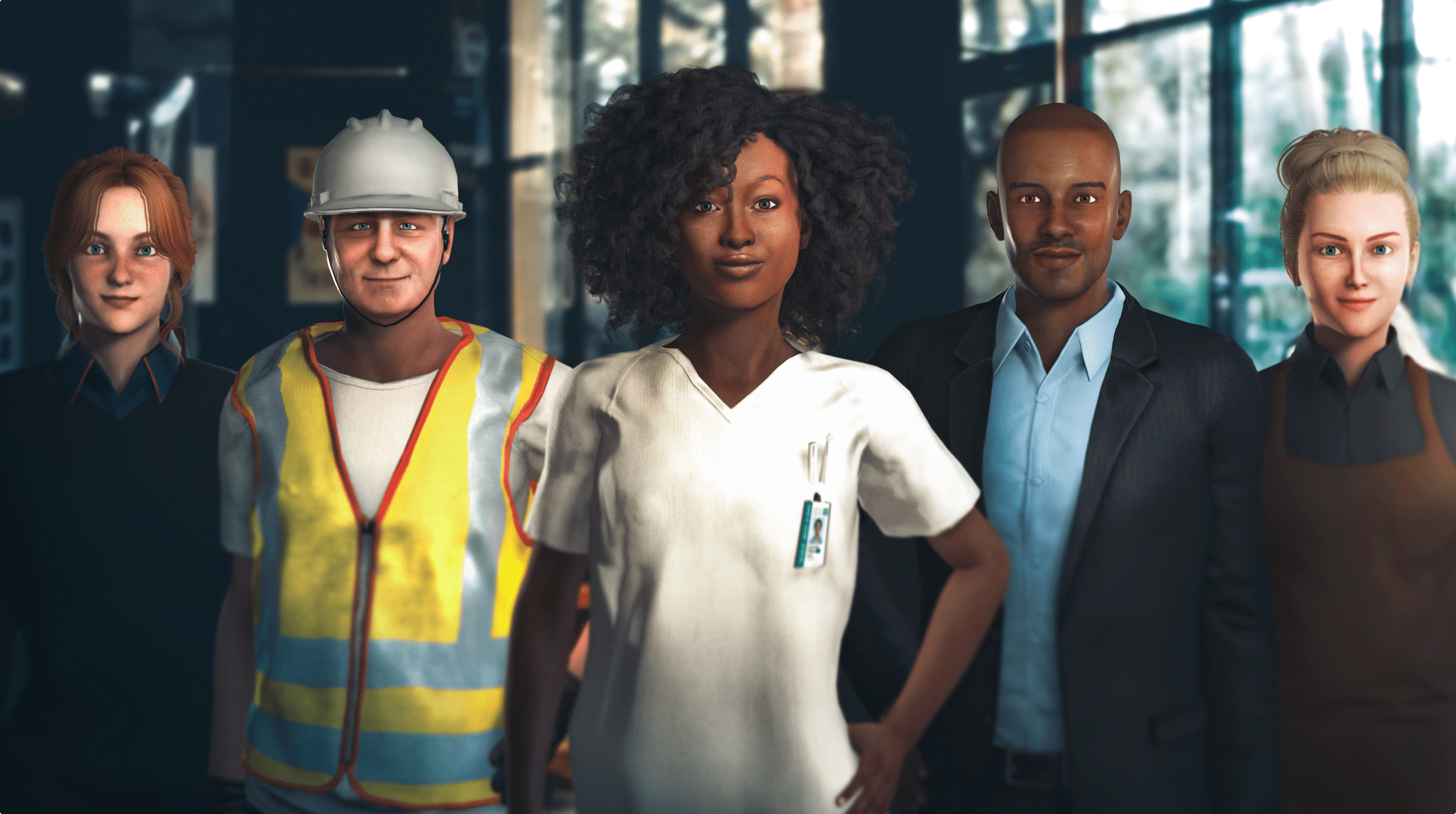 BEHAVIOUR characters cover attensi