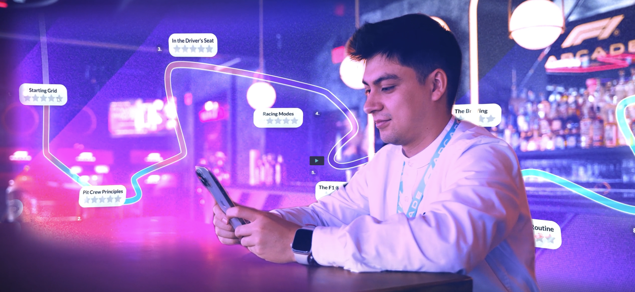 F1® Arcade scales fast with custom content creation