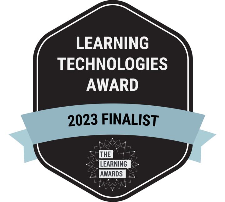 The Learning Awards - Learning Technologies Award 2023 Finalist