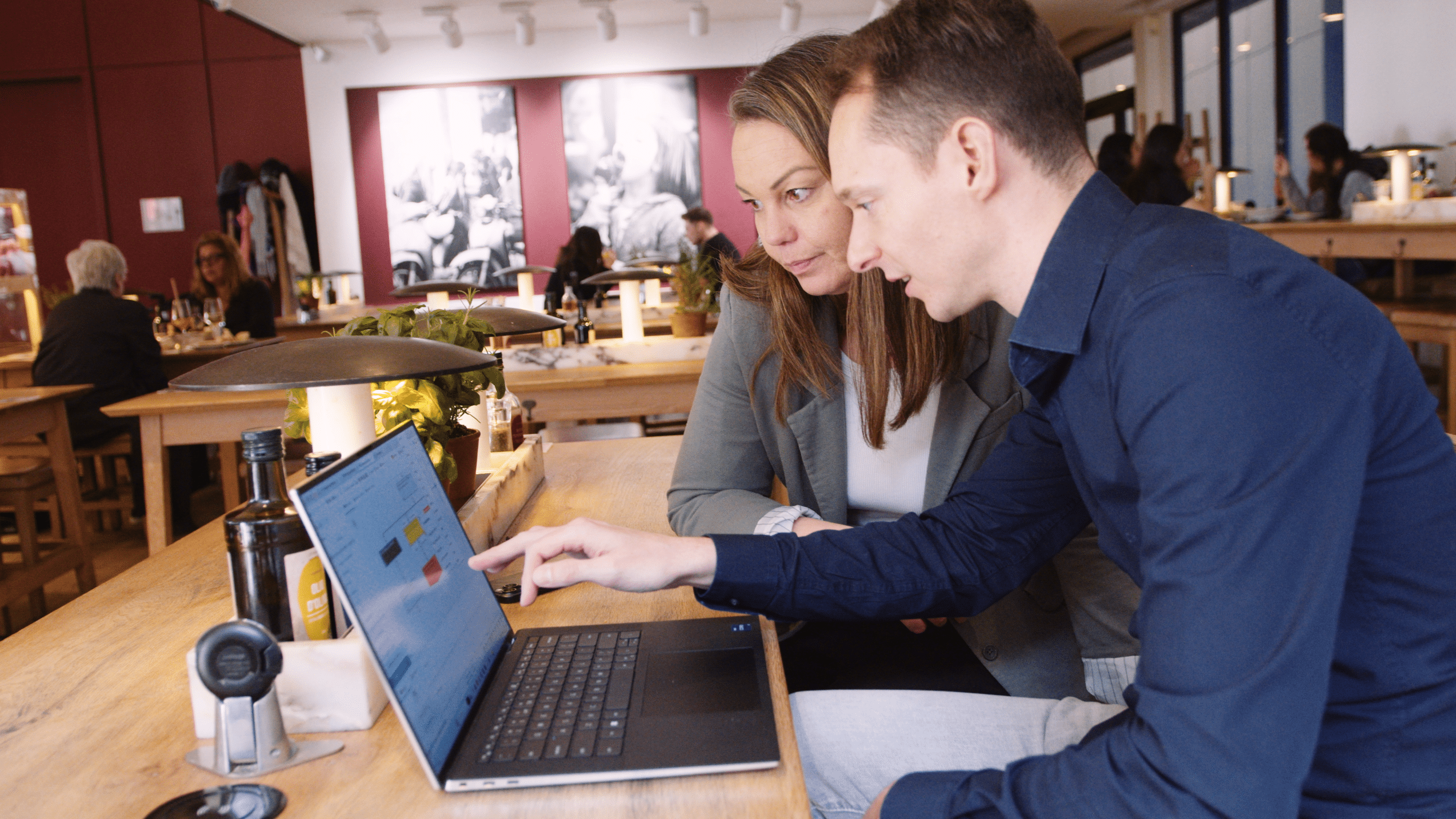 Vapiano employees working in Attensi CREATOR